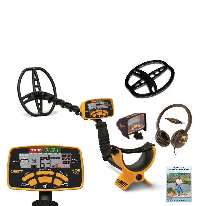Garrett ACE 400i+ Metalldetektor ProfiSet