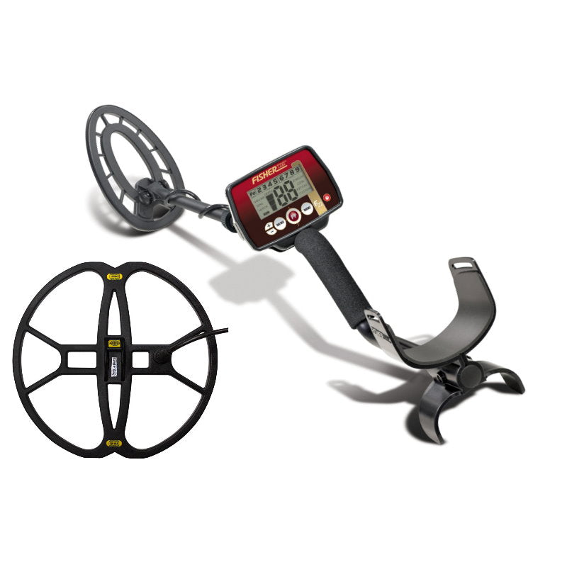 Metalldetektor Fisher F22 & CORS Strike Hochleistungsspule (Tiefenortungspaket)