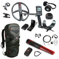 Metalldetektor XP DEUS II MEGASET mit Funkkopfhörer WS6 und gratis XP MI-6 Pinpointer & XP Rucksack