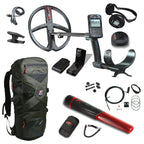 Metalldetektor XP DEUS II MEGASET mit Funkkopfhörer WS6 und gratis XP MI-6 Pinpointer & XP Rucksack