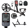 Metalldetektor Minelab Equinox 900 mit Funkkopfhörer und 2 Suchspulen