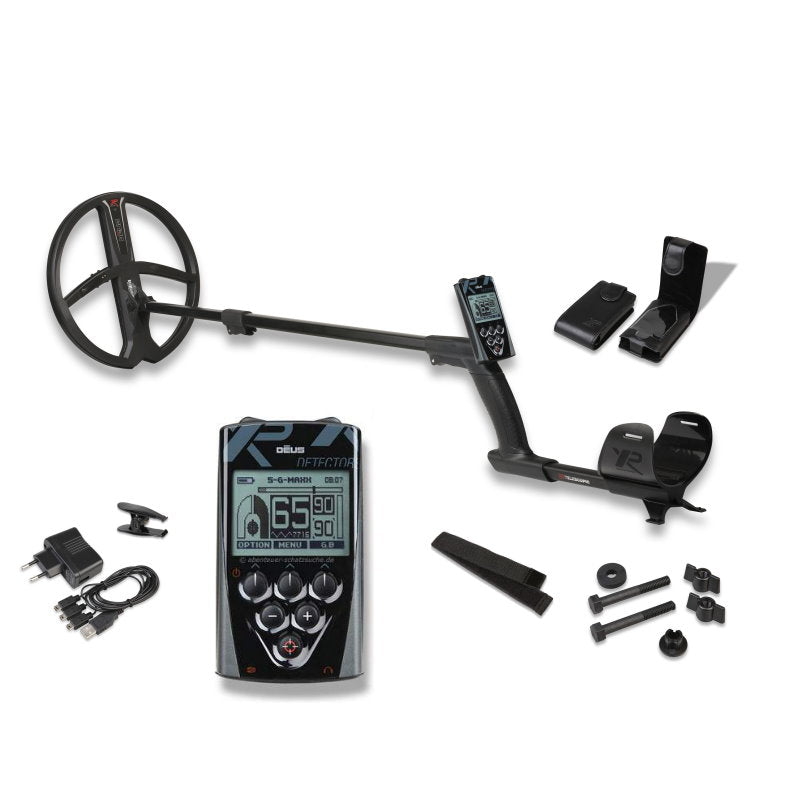 Metalldetektor XP DEUS X35 mit Display und 28cm Spule