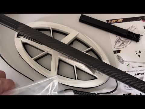 Elliptische HF-Suchspule für XP Deus II