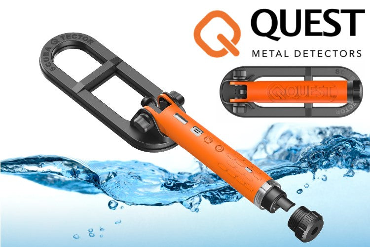 Quest Scuba Tector PRO Unterwassermetalldetektor